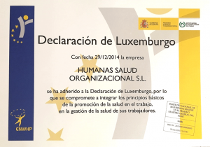 Humanas se ha adherido a la Declaración de Luxemburgo